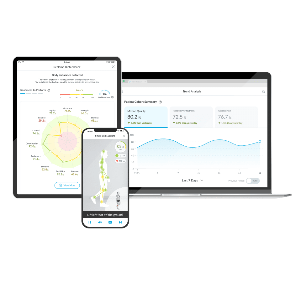 Running Woman With Mobile Device Insights